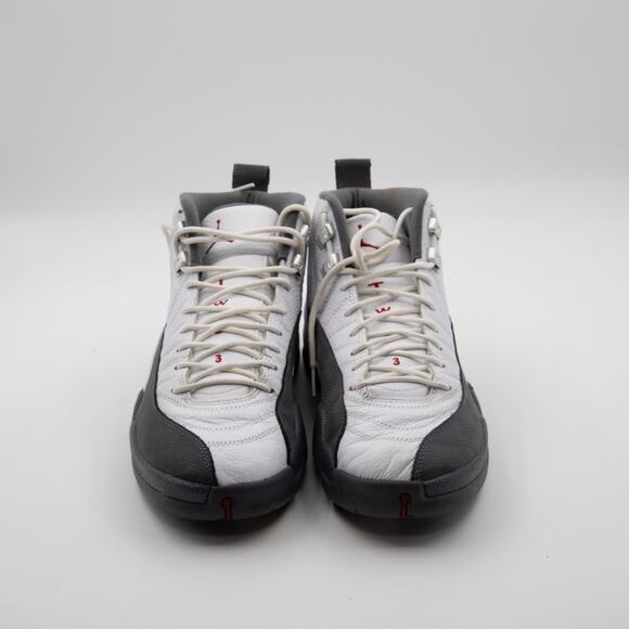 Jordan 12 Retro White Dark Grey Sz 13 VNDS 130690-160 main image 5